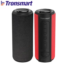 Tronsmart T6 Plus Bluetooth Speaker 40W Portable Speaker Deep Bass Soundbar with IPX6 Waterproof, Power Bank Function SoundPulse