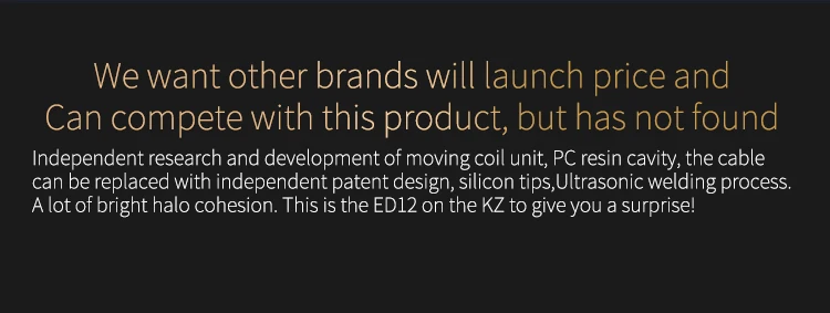 Earphone KZ ED12 headphone (45)