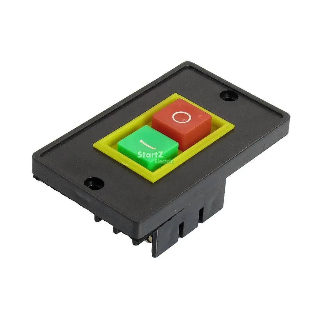 

AC 380V 2KW 6 Screw Terminals Latching I/O Pushbutton Switch QCS1