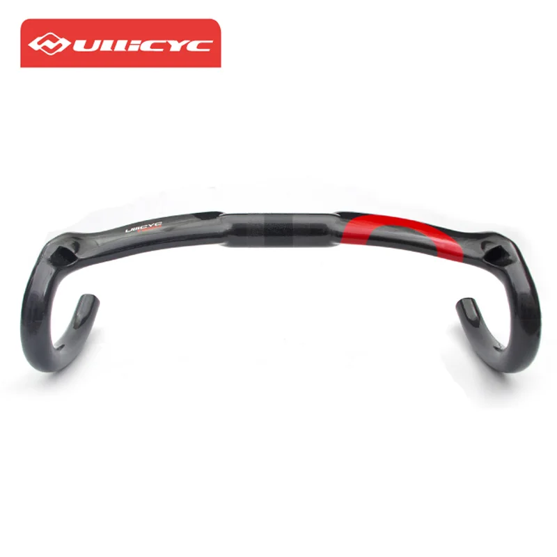 

Ullicyc Carbon handlebar Road Bicycle 2018 UD Glossy Aero Light Full Carbon fiber Road Bike Handlebar Bent Bar 400mm/420mm/440mm