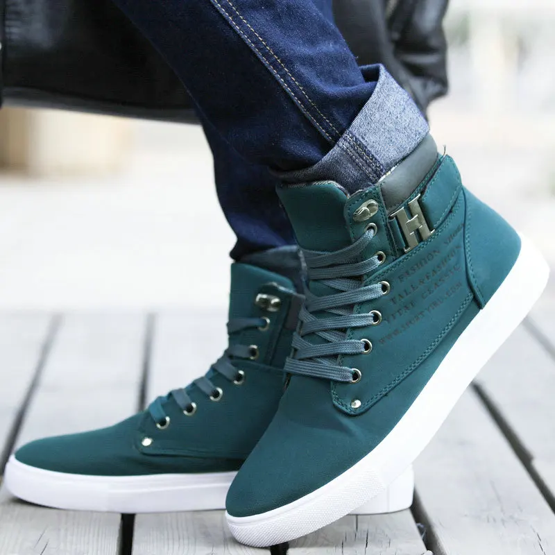 Aliexpress.com Comprar DEKABR 2017 Hombres Calientes Zapatos de Piel Caliente De la Moda de Invierno Botas de Los Hombres otoño de Cuero Calzado Para