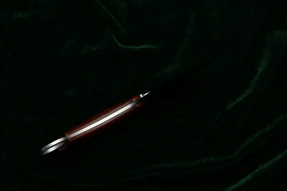 LOVOCOO jian shi fu нож с фиксированным лезвием 12c27 лезвие с деревянной ручкой для охоты, выживания, карманные кухонные ножи, практичные инструменты для повседневного использования