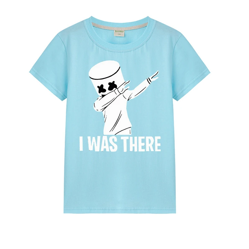 2019 New Childrens Boy T Shirt Cartoon Roblox Marshmello Dj - how to get free marshmello t shirt in roblox 2019