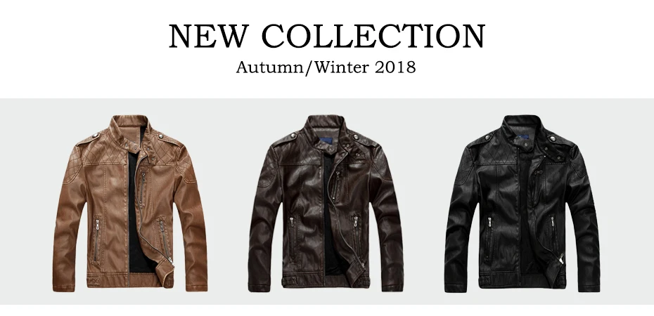 Мужские кожаные куртки Зимние Повседневные мотоциклетные ПУ плюс бархатные кожаные пальто Мужская искусственная куртка плюс бархатная брендовая одежда 2XL ML013