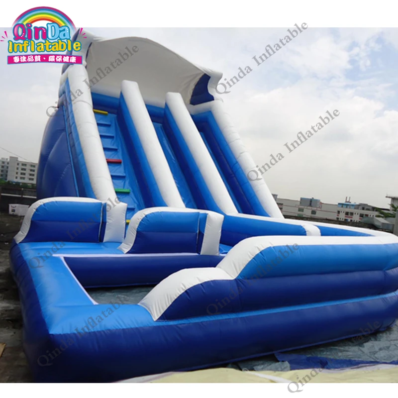 inflatable water slide with pool240