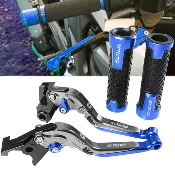 

For YAMAHA XV920RH XV 920 RH 1981-1982 CNC Aluminum Motorcycle Moto Clutch Brake Pivot Levers and handlebar grips Hand Grips set