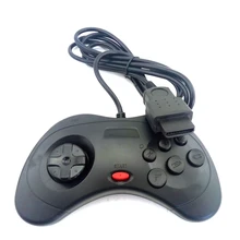 Controlador de juego para Sega saturn SS negro