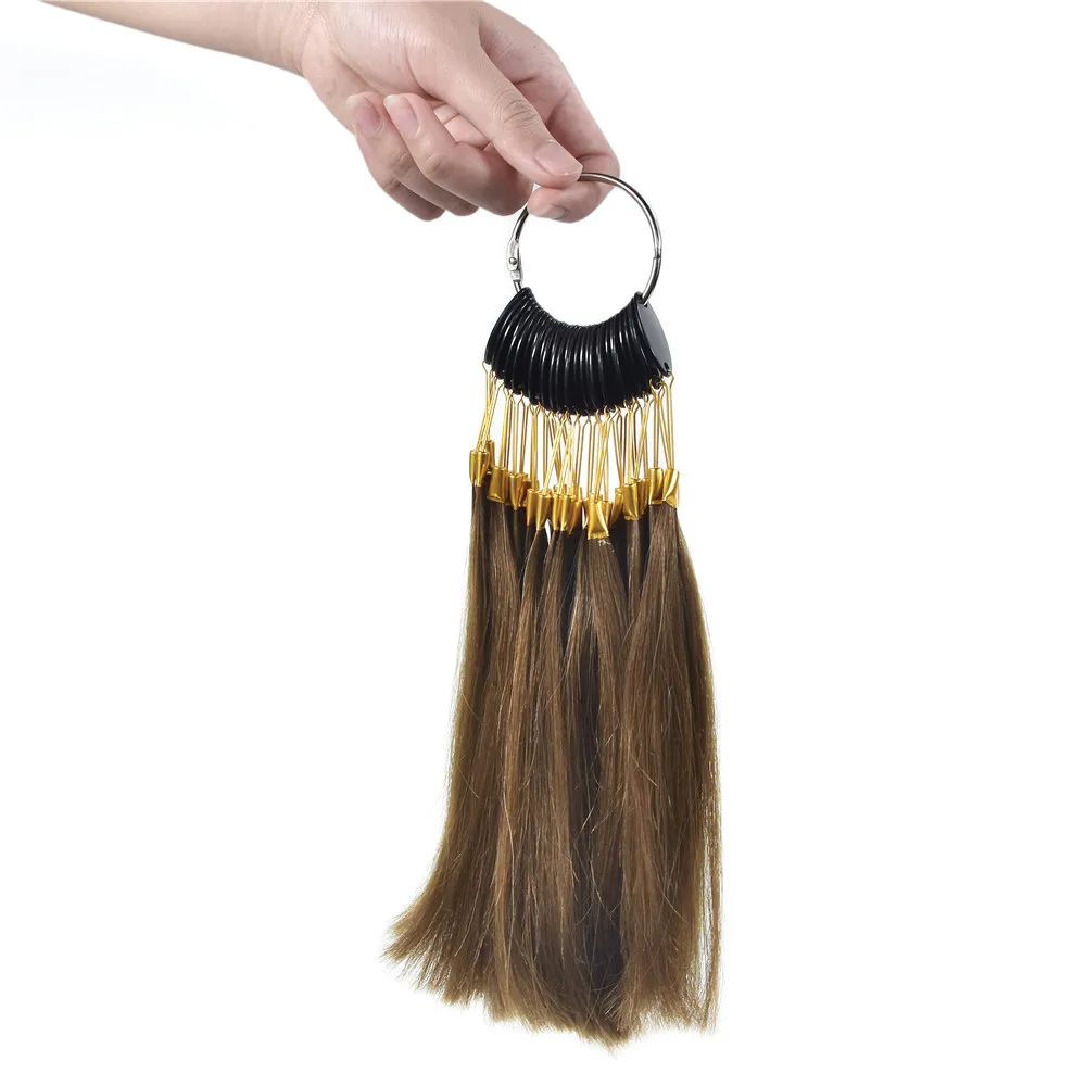 30pcs Hair Dyeing Rings 100% Human Hair Color Rings Salon Hair Color Sample with Virgin Hair Hairdresser Wig Accessory Supply 30pcs Hair Dyeing Rings 100% Human Hair Color Rings Salon Hair Color Sample with Virgin Hair Hairdresser Wig Accessory Supply