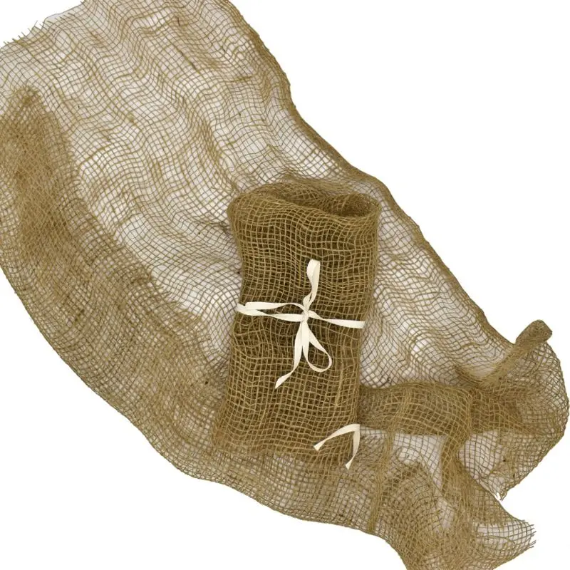 

Newborn Handcraft Jute Backdrop Blanket Baby Photography Prop Chunky Burlap Layer Net Studio Props