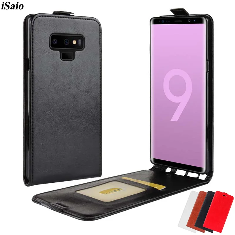 For Samsung Galaxy Note 9 Flip Case Leather Cover Luxury Note9 Phone Magnetic Shockproof Inner Soft TPU | Мобильные телефоны и