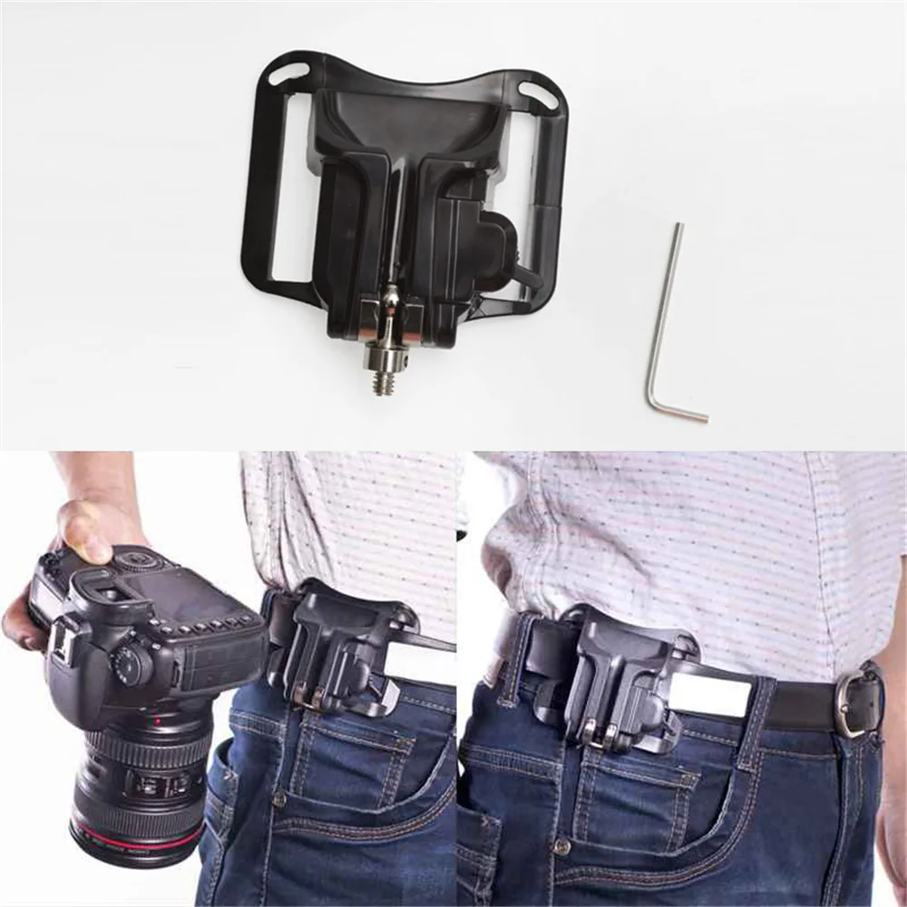 Universal High Quality Metal Black Color Loading Holster Hanger Waist