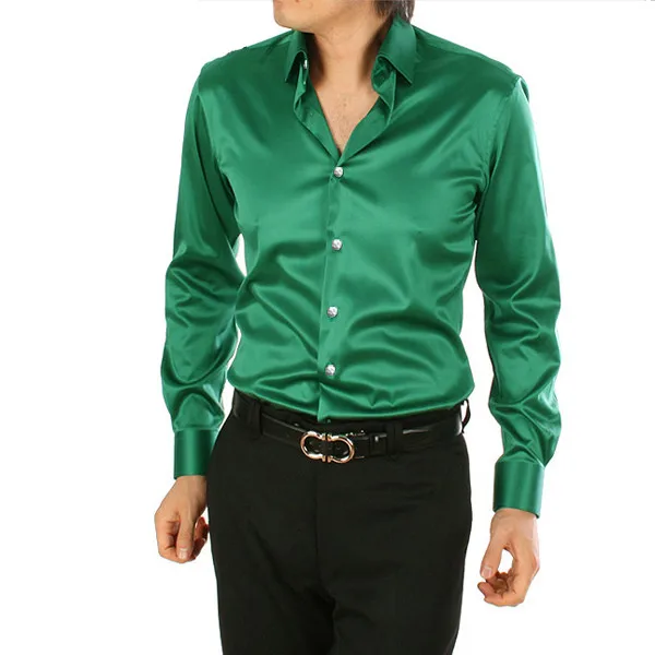Shiny green shirt Clearance