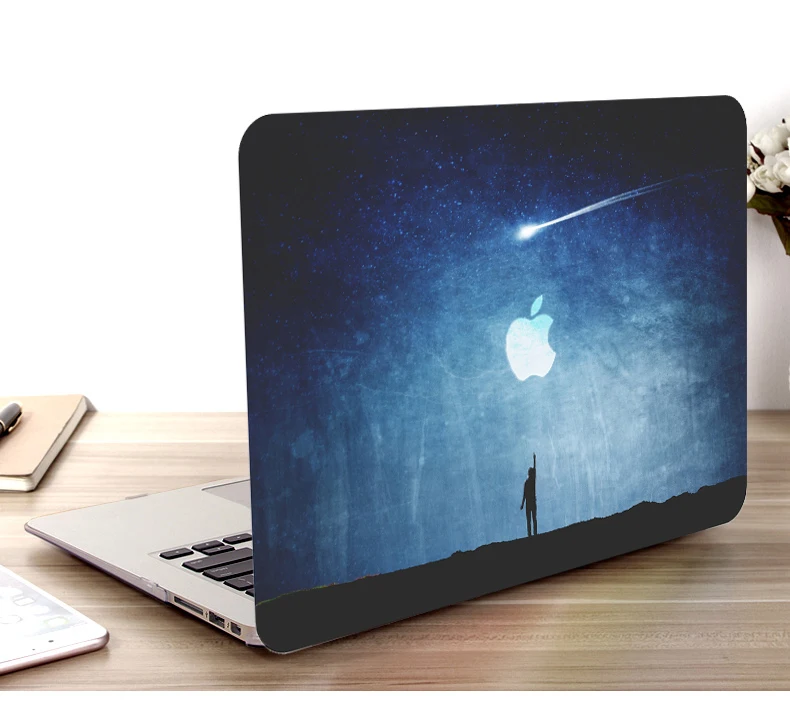 Чехол для планшета с цветным принтом Жесткий Apple Macbook Pro Retina Touch Bar Air 11 6 12 13 3 15 4