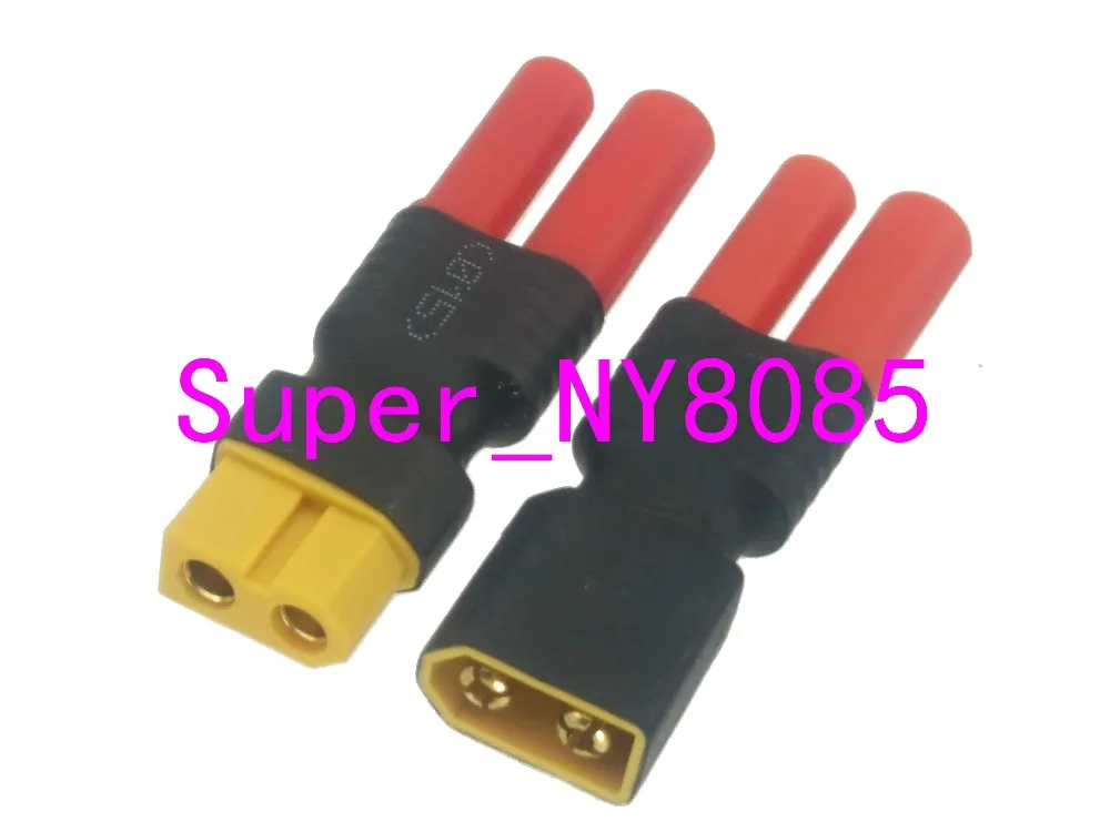 XT60 Female to EC3 Male No wire adapter For RC Turning Zippy Drone FPV Power
