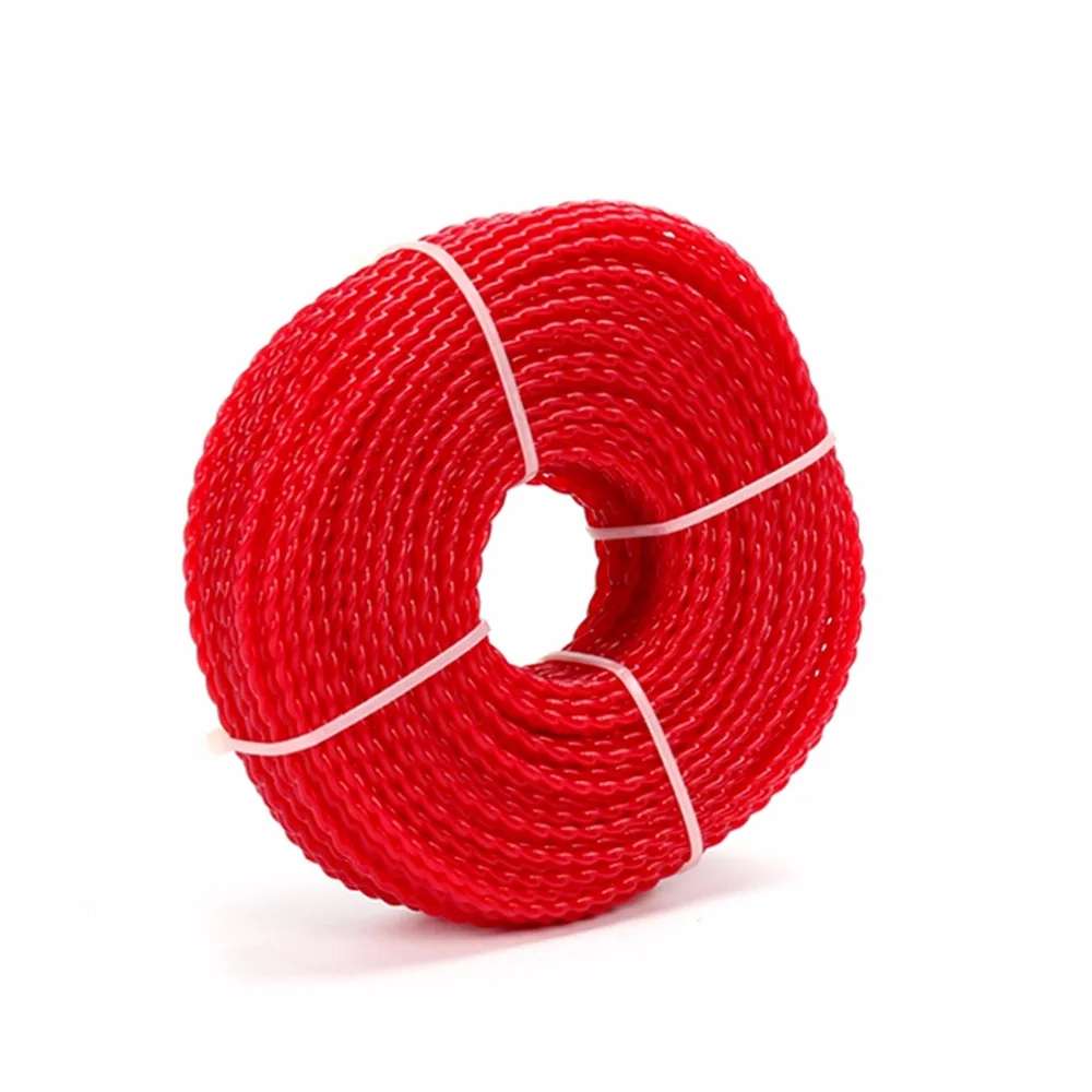 

Cutter rope twist type nylon rope mowing line grass machine plastic rope, Trimmer Line Rope Roll Cord Strimmer Wire String Grass