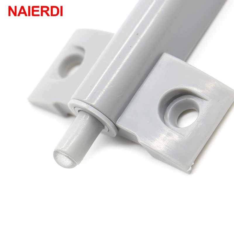 NAIERDI 5Set/Lot Kitchen Cabinet Catches Door Stop Drawer Soft Quiet Closer Damper ers With Screws For Furniture Hardware