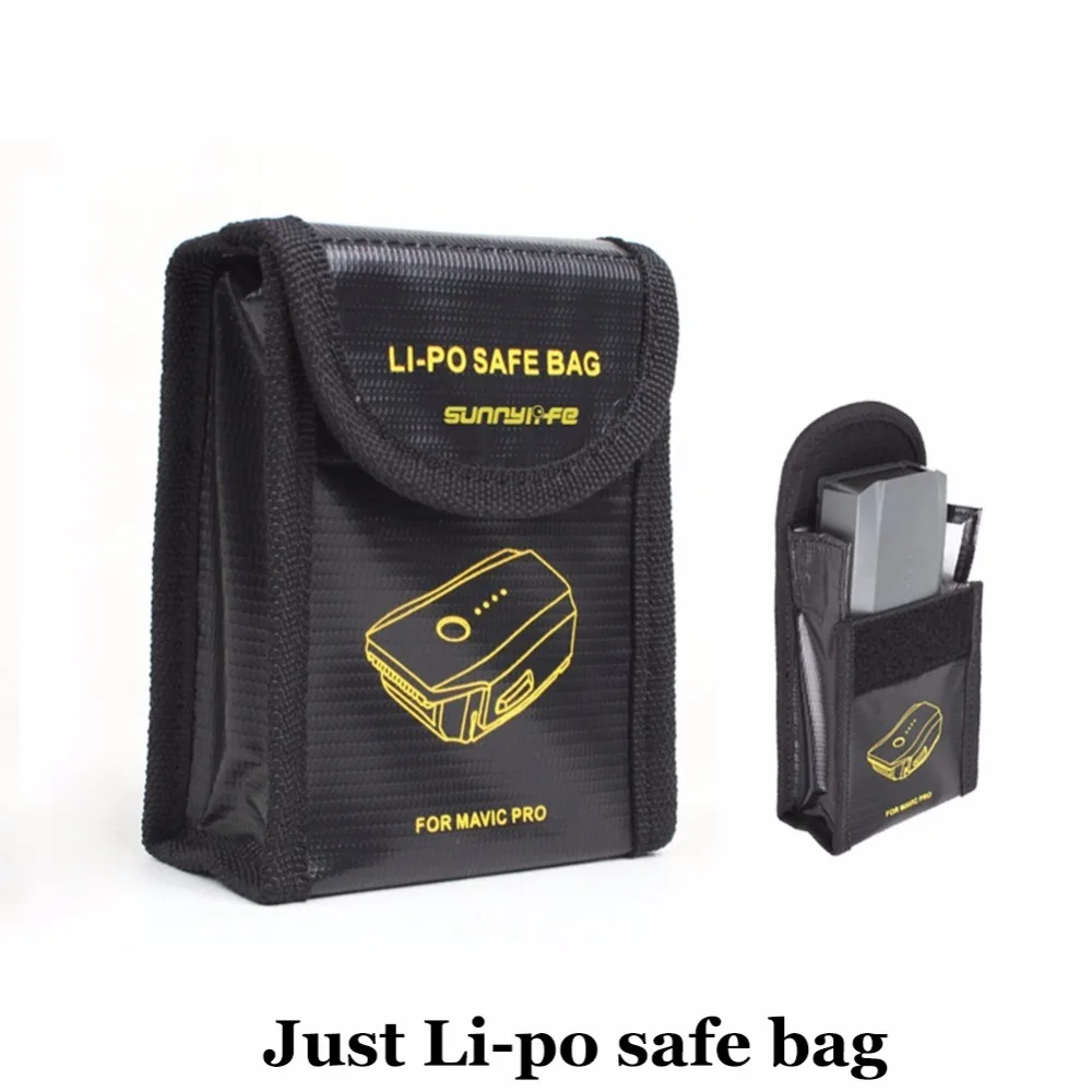  1 pc Mavic Pro Lipo Battery Safety Protective Bag Explosion-Proof Portable for DJI Mavic Pro RC Drone Professional accessories 