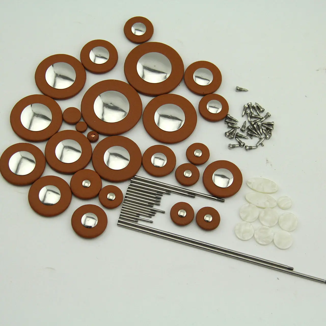 New Alto Sax Pads Complete Set of 25 Pads + Alto Sax Repair Parts