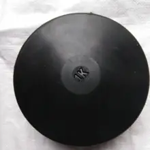 1,0 кг резиновый диск для занятий фитнесом диск пледы атлетика спортивные Дискус
