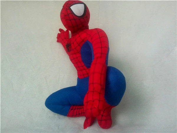 

Free shipping Spider-Man plush toy plush doll 30cm size gift for kids spider man soft toy