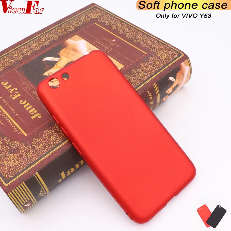 ViewFar Matte Soft Ultra-thin Back Full Case For BBK VIVO Y53 TPU cover case silicon for Gel |