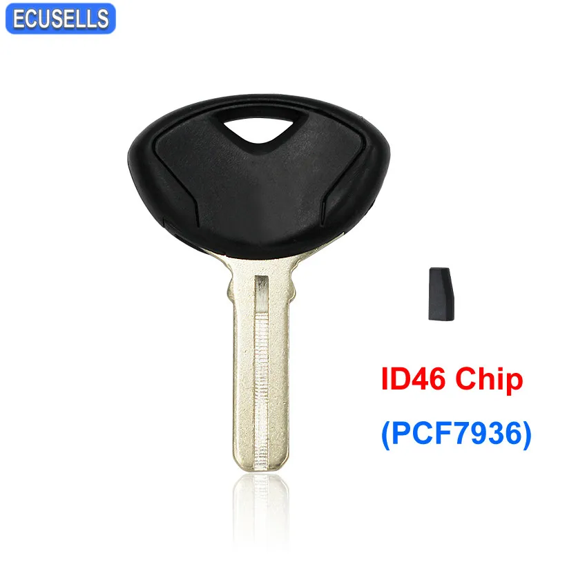 

5 Pcs/Lot Motorcycle Motorbike Transponder Key Remote Key Shell Blank Chip ID46 PCF7936 For BMW F650 F800 S1000RR R1200 K1200