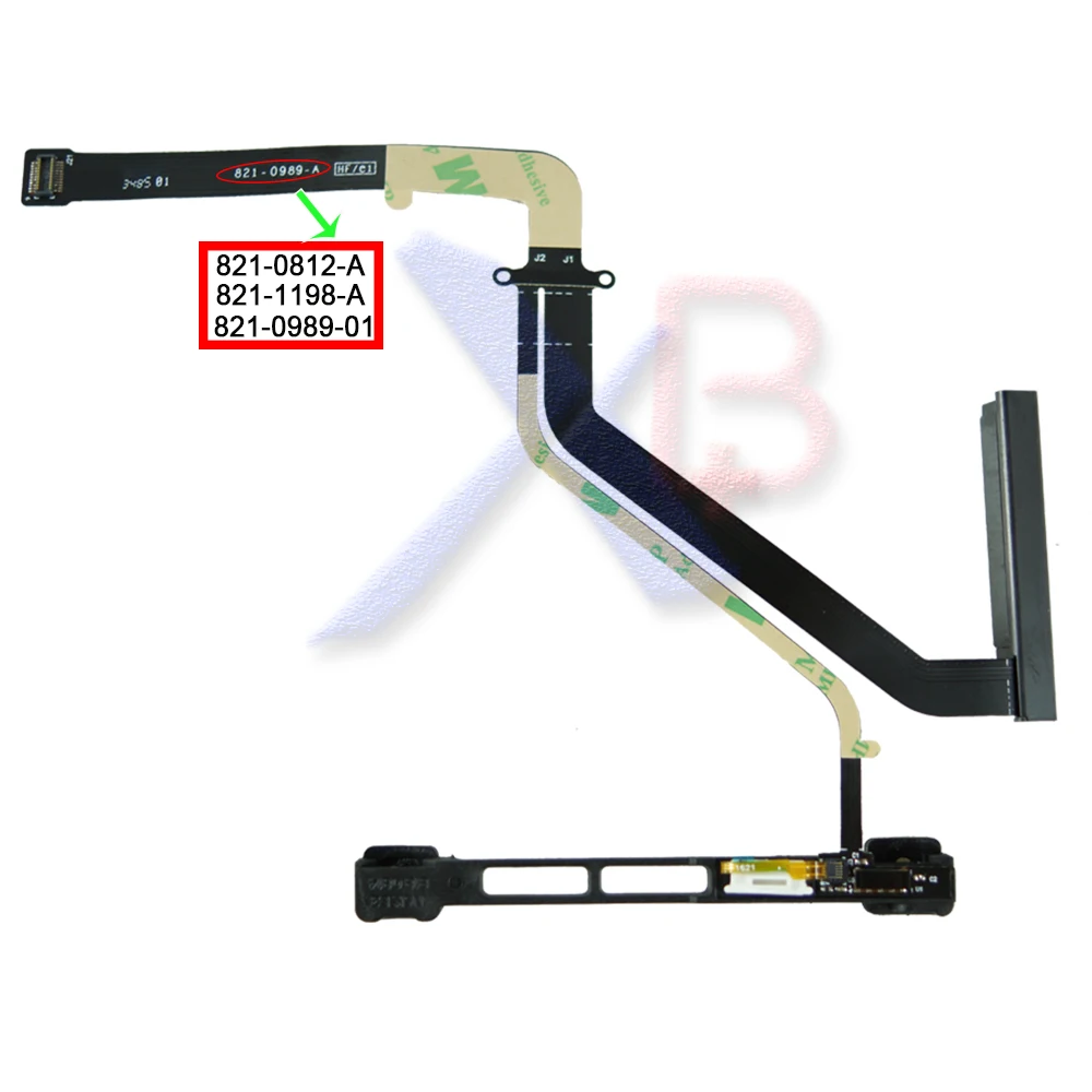 Brand NEW HDD Hard Drive Disk Cable with Bracket For Macbook Pro A1286 15.4