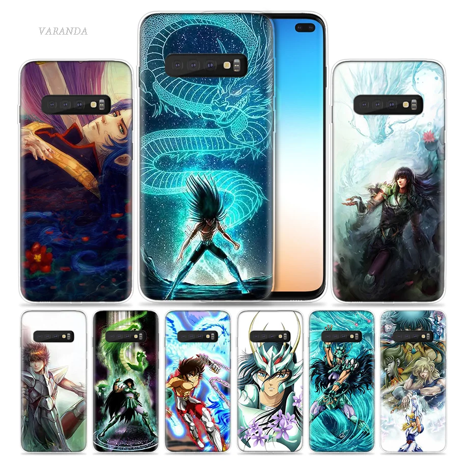 

Saint Seiya Shiryu Anime Case for Samsung Galaxy S8 S9 S10 5G S10e S7 Note 8 9 10 J4 J6 Plus J5 J8 2018 J3 Silicone Phone Bags