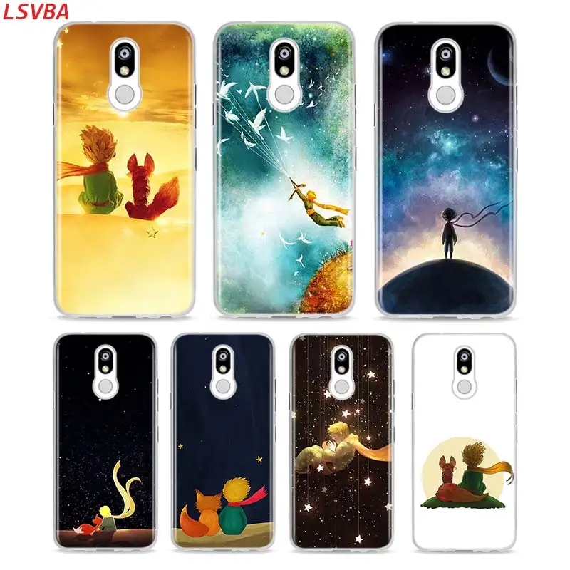 

Soft Silicone Case The Little Prince With the fox For LG K40 V50 V40 V35 V30 V20 Q8S Q7 Q6 G8 G7 G6 G5 ThinQ Phone Shell