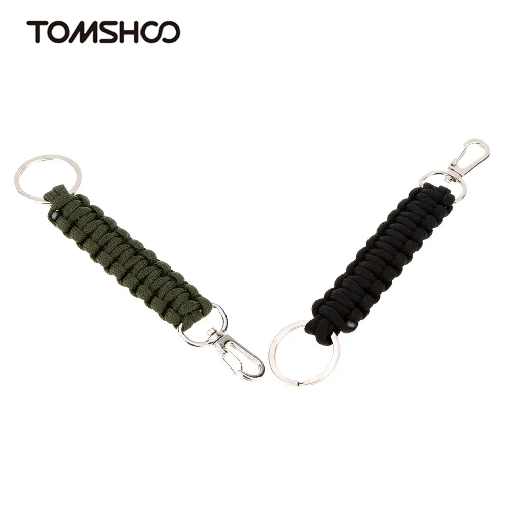 1PCS Woven Paracord Lanyard Keychain Survival Kits Tools 7 Strand