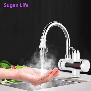 

NEW Instant Hot Water Faucet Heater Cold Heating Faucet Tankless Instantaneous Water Heater Electric Kitchen Water Heater Tap