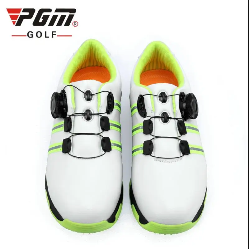 PGM мальчики ультра легкая дышащая обувь для гольфа водонепроницаемая Микрофибра Анти-сайдеслип кроссовки для гольфа детская Нескользящая спортивная обувь