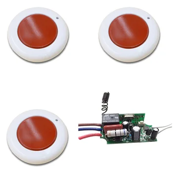 

1CH Wireless Remote Control System Radio Wireless Lighting Switch 315Mhz/433Mhz Receiver Transmitter AC220V