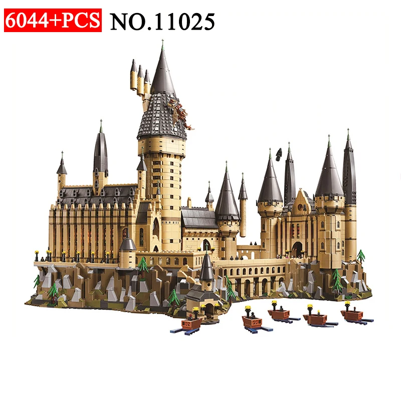 

1192 Harry Magic Potter Hogwarts Castle Compatible 71043 16060 Building Blocks Bricks Kids Educational Toys For Children 11025