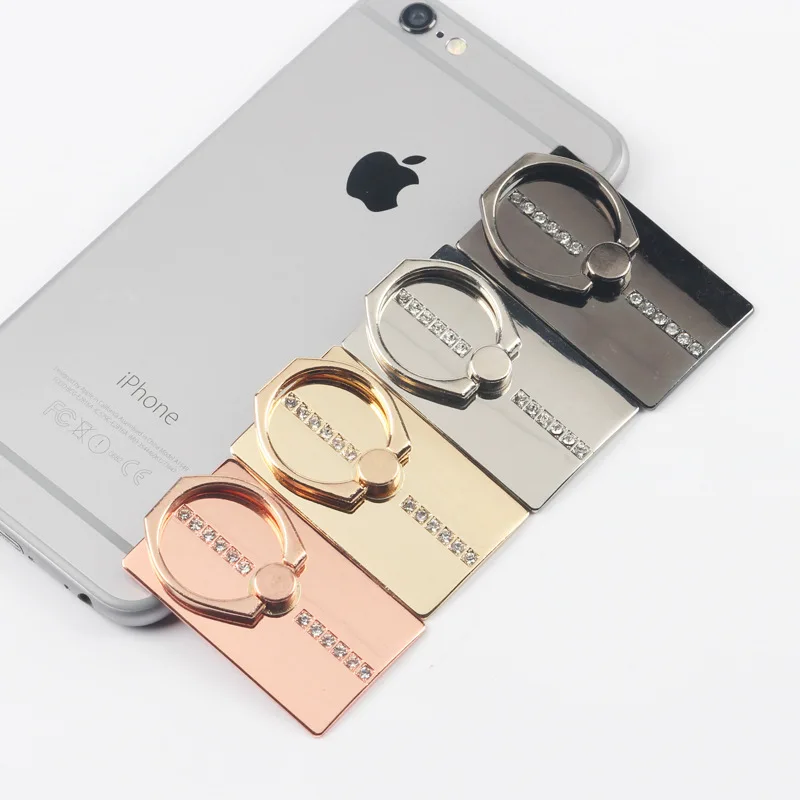 luxury crystals diamond finger ring phone holder grip your mobile phone
