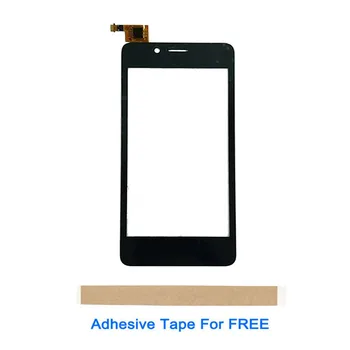 

4.5 Inch For Fly FS458 FS 458 Stratus 7 Touch Screen Glass Lens Digitizer Front Glass Panel Black Colour With Tape