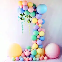 Макарон воздушный шар 2,2 г растительный Декор 100 шт. Латекс шары для фестиваля подарок вечеринка по случаю Дня рождения День Святого