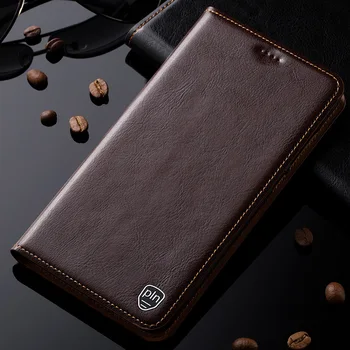 

For ZTE AXON 7 A2017 Case Genuine Leather Cover Magnetic Stand Flip Phone Case