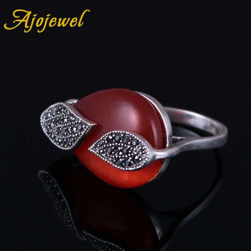 Ajojewel Parure Bijoux Femme красный/зеленый опал комплект ювелирных изделий для невесты Свадебная вечеринка ювелирные изделия женские винтажные аксессуары