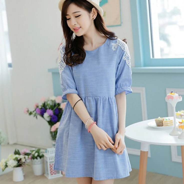 juniors denim dress