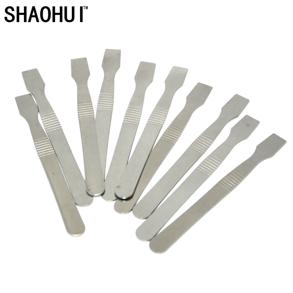 

100pcs/lot Memory Tin Scraper Metal Solder Paste Knife Pry Phone Repair Tool new arrival free shipping
