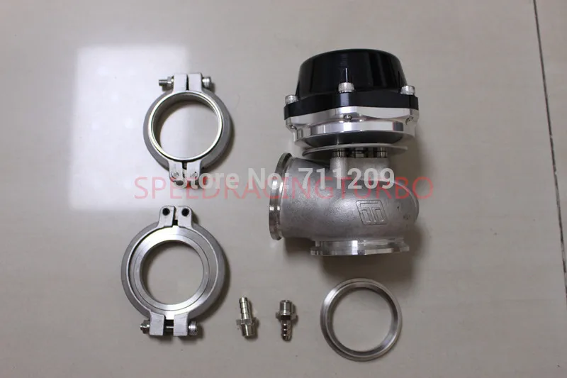 

50MM EXTERNAL WASTEGATE EWG BLACK V-BAND UNIVERSAL 50 MM