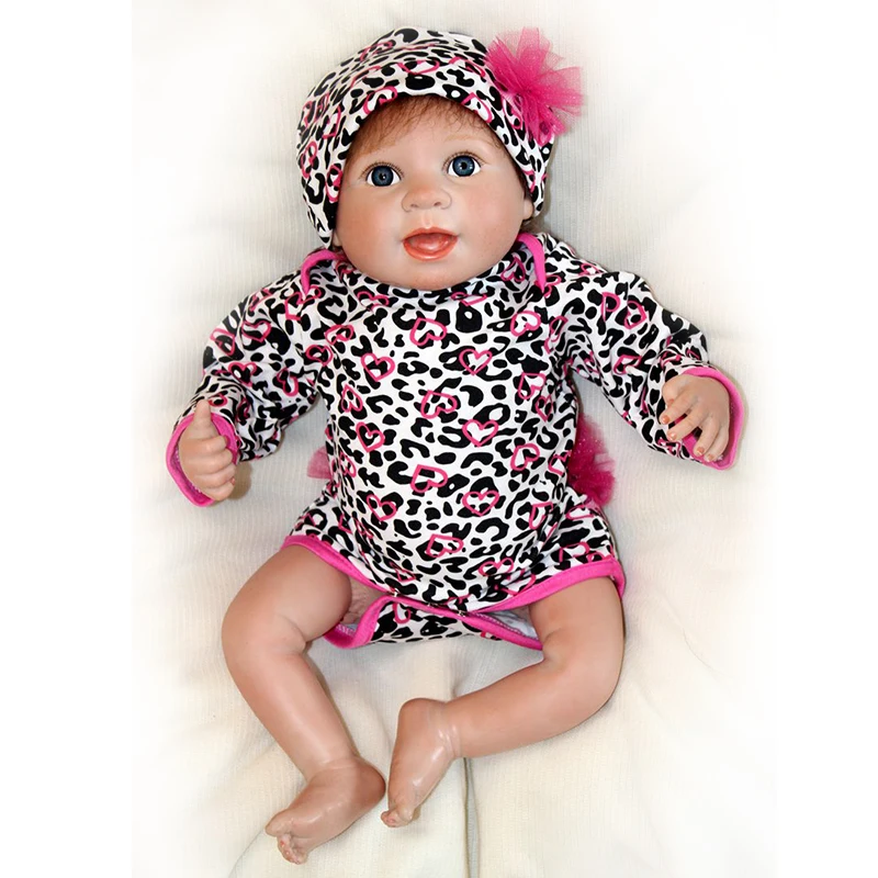Nicery 16 18 дюймов 40 45 см кукла Bebe Reborn мягкая силиконовая игрушка для мальчиков и