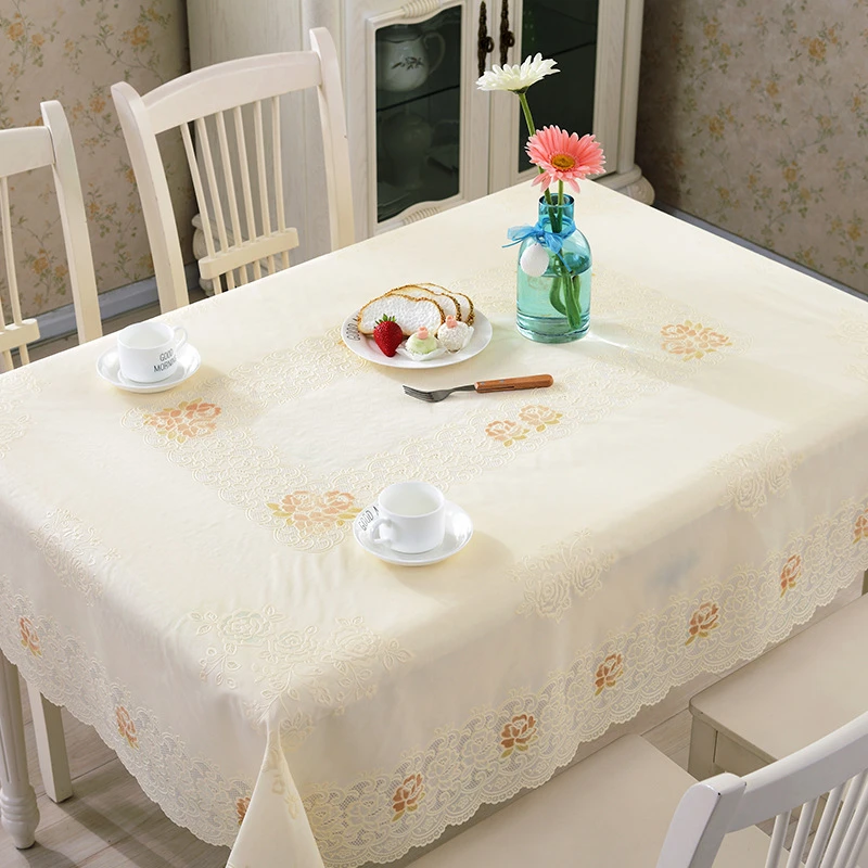 

13 Types 137x180cm Tablecloth PVC Table Cloth Waterproof Oilproof Fabric Tableclothes For Rectangular Tables Cover Home Decor