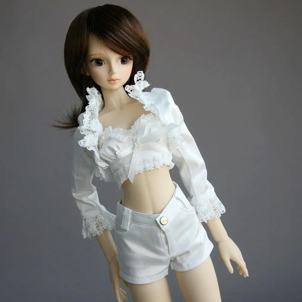 [Wamami] 38# белый кружевной набор для 1/4 MSD 1/3 SD DZ AOD LUTS BJD кукла Dollfie