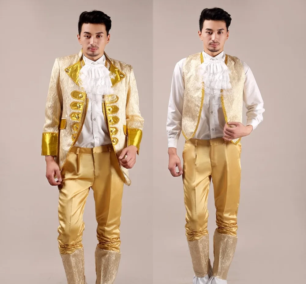 Jacket vest pants font b Suit b font male costume font b men s b