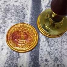 {Merry Christmas} индивидуальный логотип индивидуальное изображение специальная печать восковая печать приглашение ретро старинный штамп коробка для печати набор