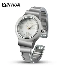 Relogios feminino Синьхуа Для женщин часы Нержавеющая сталь браслет милый щенок след наручные женский saati Reloj Mujer