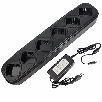 

Six-way Charger Single-Row Rapid Charger for Motorola CP040 EP450 CP380/200 GP3688/3188 Walkie Talkie Hf Transceiver J6398A