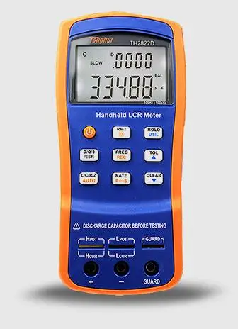 Tonghui TH2822D ручной измеритель иммитанса 0.1% точность тестирования частоты сигнала 100